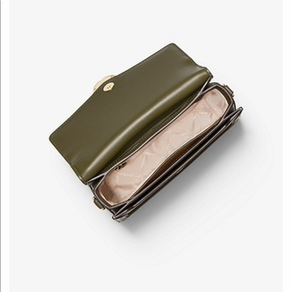 MK Jessie Medium Pebbled Leather Shoulder Bag - Picture 3 of 8